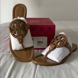 Tory Burch Miller Sandals - Sand